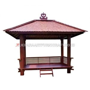 Gazebo Kayu Kelapa