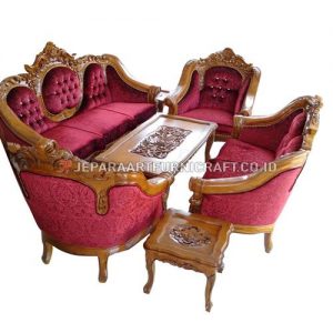 Jual Set Sofa Tamu Ukir Mewah Ganesha Berkualitas