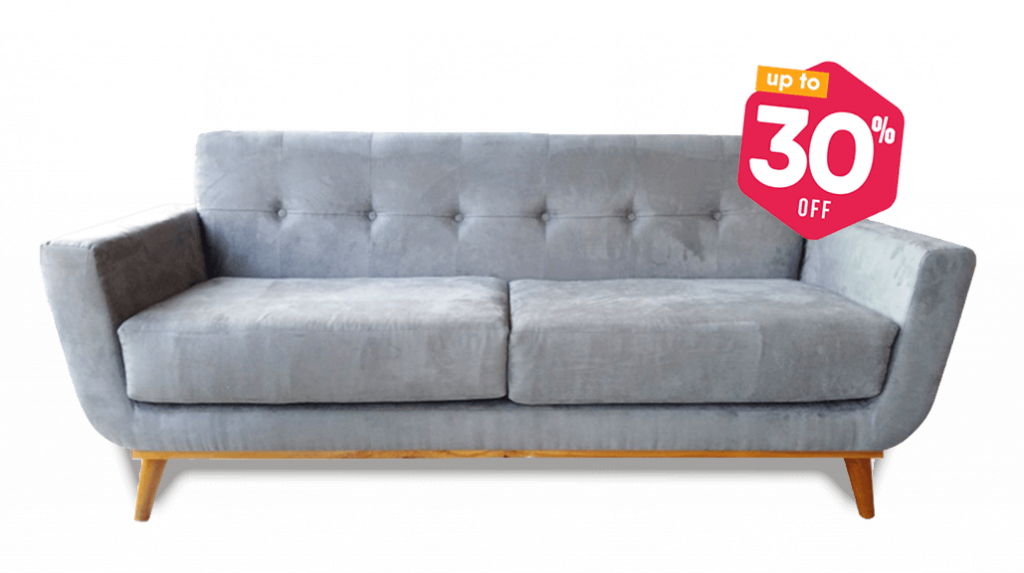 Sofa Kayu Jati Minimalis Scandinavian